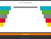Tablet Screenshot of i-web-marketing.com
